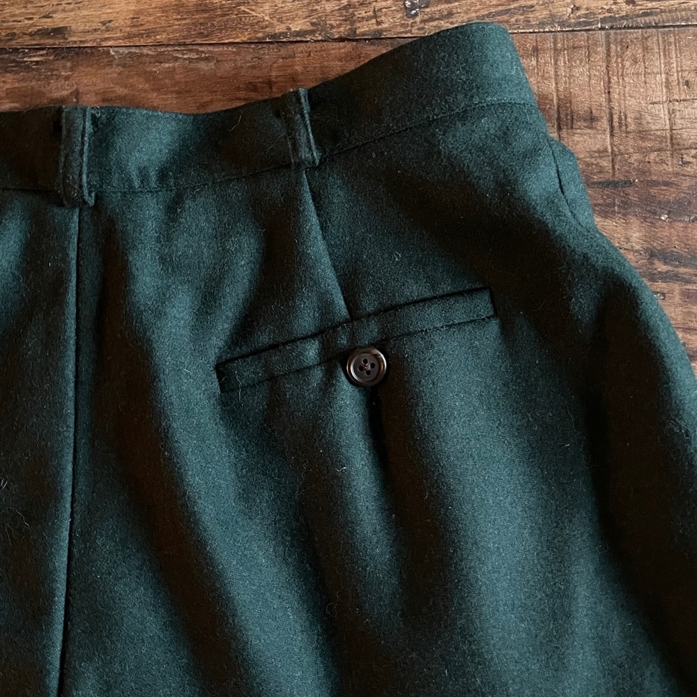 Vintage Ralph Lauren 100% Worsted Wool High Rise Women’s Trouser Pants - Picture 10 of 10
